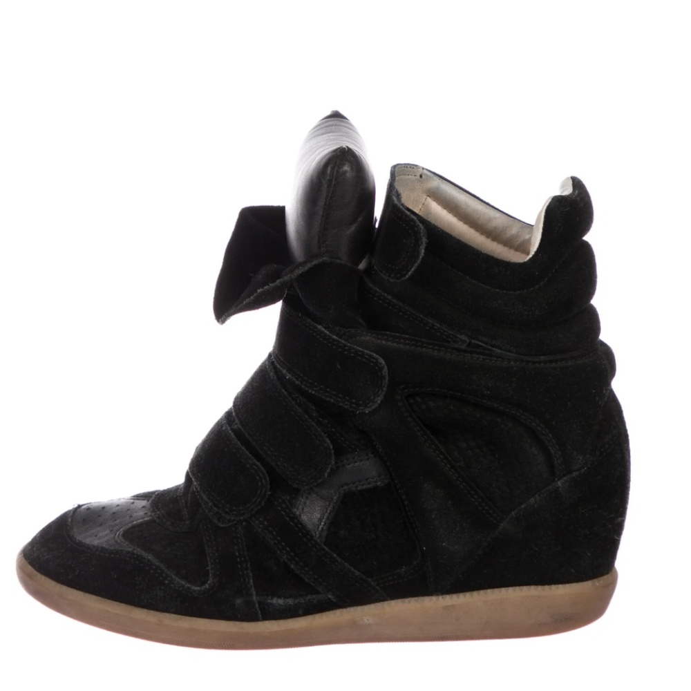 ISABEL MARANT Beckett Wedge Sneakers | Size 38